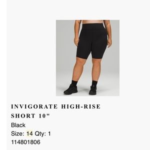 Lulu invigorate high rise shorts